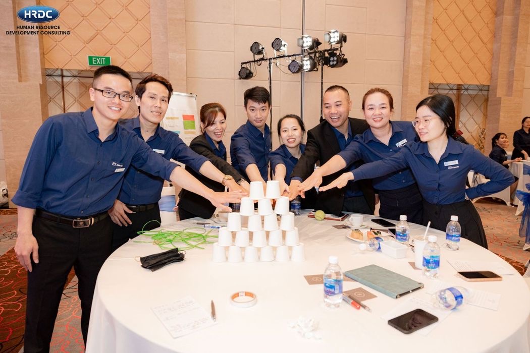 Hoạt động nhóm trong chương trình đào tạo HRDC